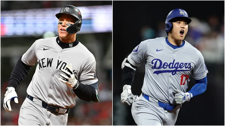 Aaron Judge and Shohei Ohtani