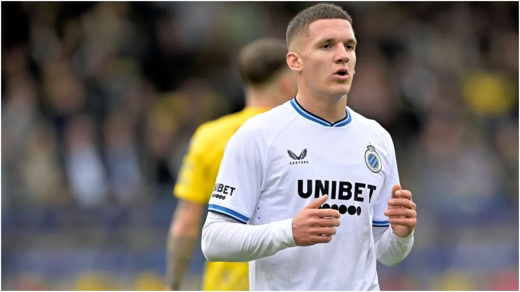 Tzolis Christos forward of Club Brugge – IMAGO / Photo News