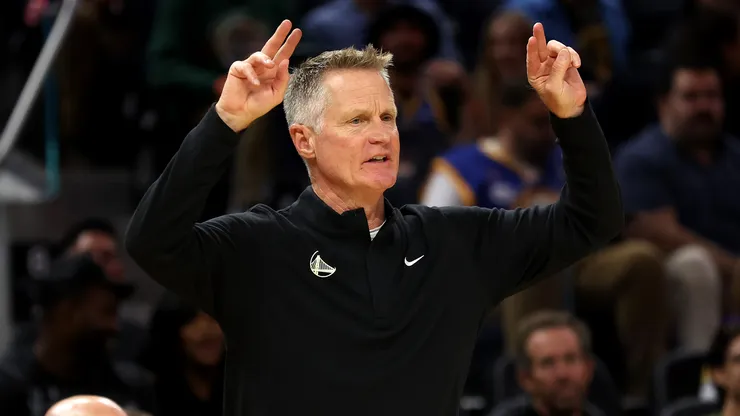Golden State Warriors head coach Steve Kerr