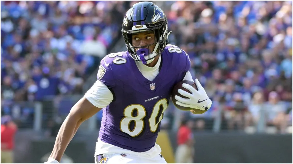 Isaiah Likely, tight end for the Ravens