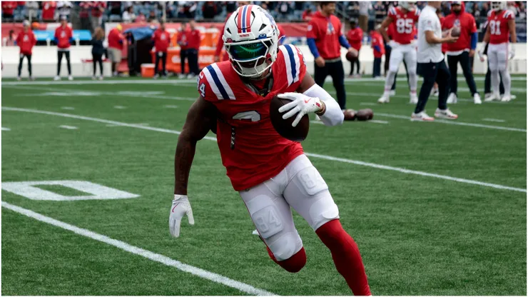 New England Patriots wide receiver Kendrick Bourne