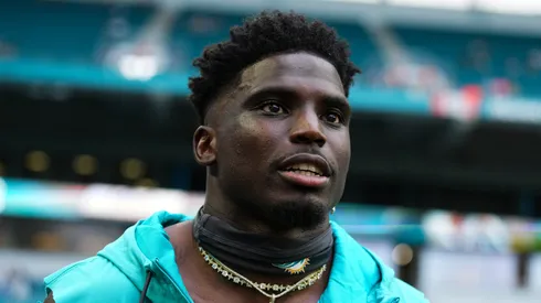 Tyreek Hill, star wide receiver of the Miami Dolphins