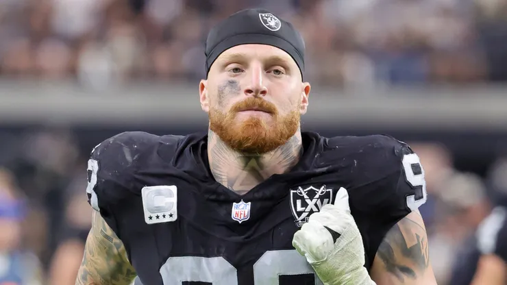 Maxx Crosby, star defensive end of the Las Vegas Raiders