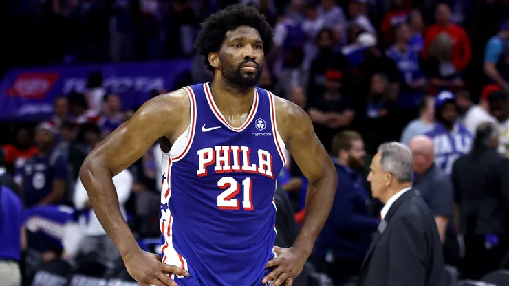 Sixers star Joel Embiid.