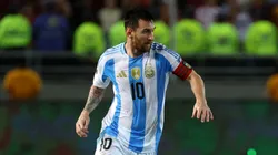 Lionel Messi of Argentina controls the ball during the FIFA World Cup 2026 South American Qualifier match between Venezuela and Argentina (Edilzon Gamez/Getty Images)