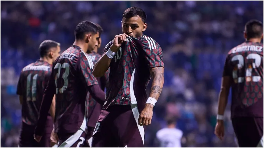 Alexis Vega of Mexico celebrates his goal – IMAGO / Agency-MexSport