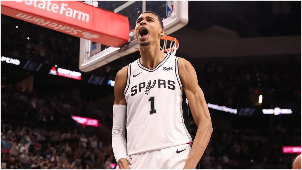 Victor Wembanyama of the San Antonio Spurs – Christian Petersen/Getty Images