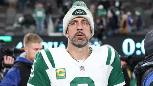 Aaron Rodgers of the New York Jets.