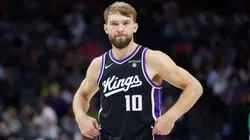 Domantas Sabonis #10 of the Sacramento Kings.