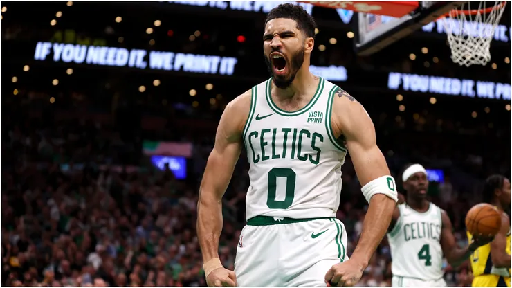 Jayson Tatum of the Boston Celtics