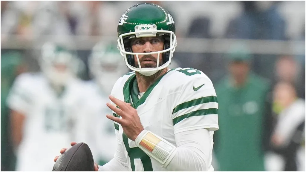 New York Jets quarterback Aaron Rodgers – IMAGO / Action Plus