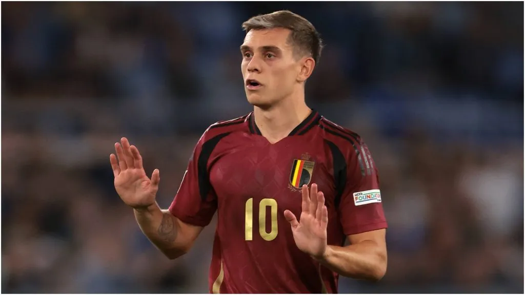 Leandro Trossard of Belgium – IMAGO / Sportimage