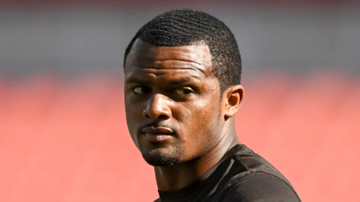 Deshaun Watson quarterback of the Cleveland Browns