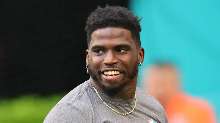 Tyreek Hill #10 of the Miami Dolphins