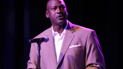 NBA legend and tournament host Michael Jordan.