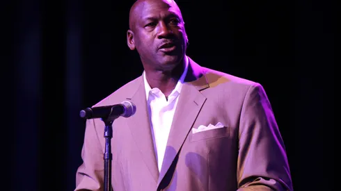 NBA legend and tournament host Michael Jordan.