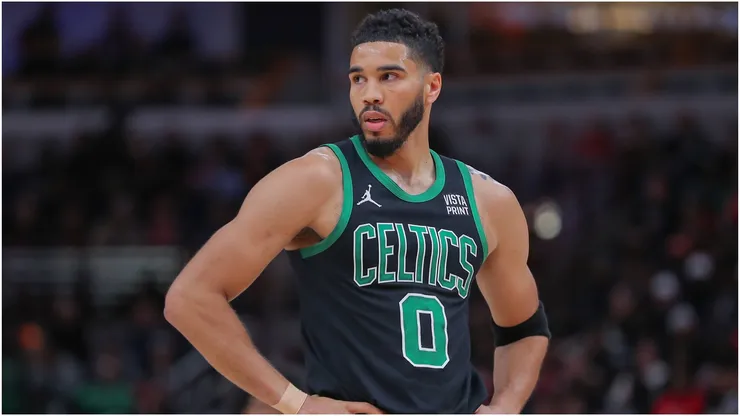 Jayson Tatum of the Boston Celtics
