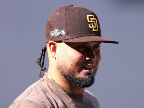 Video: Luis Arraez appears hurt in collision with Astros player