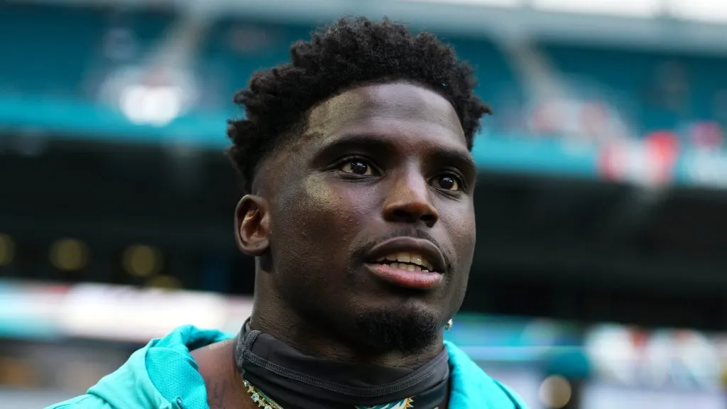 Tyreek Hill wide receiver of the Miami Dolphins