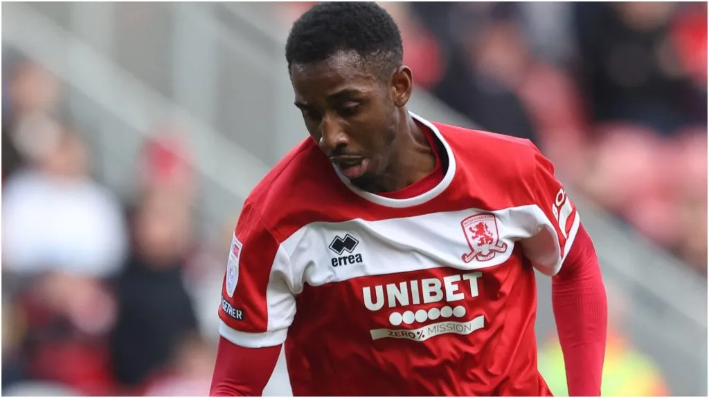 Isaiah Jones of Guyana in a game with his team Middlesbrough – IMAGO / NurPhoto