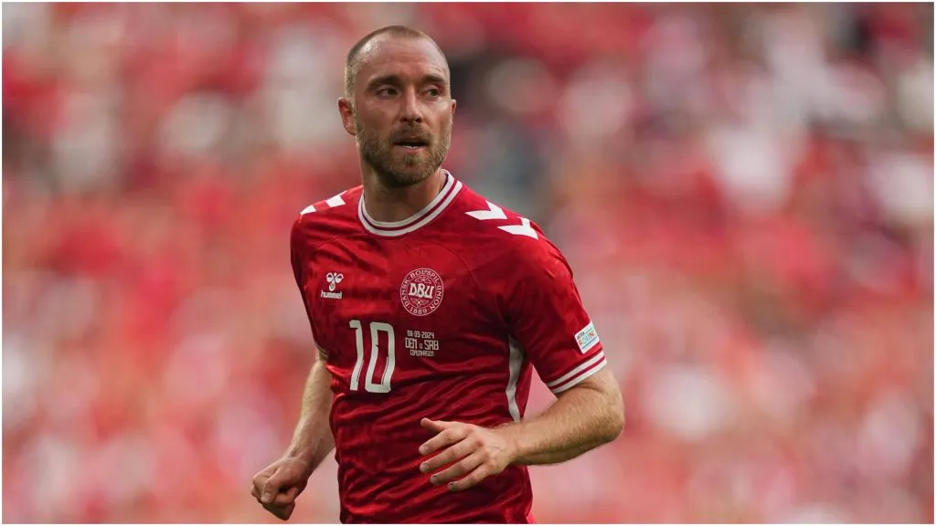 Christian Eriksen of Denmark – IMAGO / Newscom World