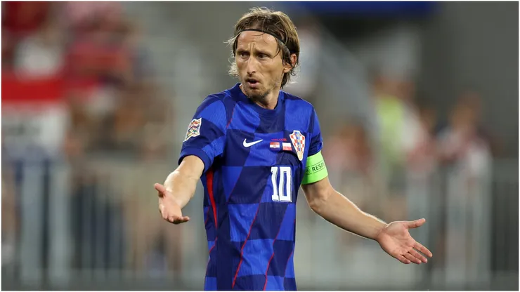 Luka Modric of Croatia