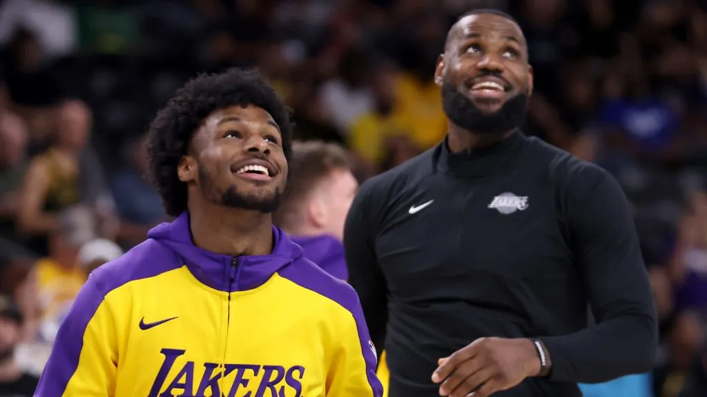 Bronny James, LeBron James