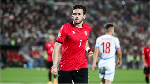 Khvicha Kvaratskhelia of Georgia