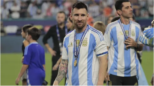 Lionel Messi of Argentina