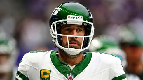 Aaron Rodgers, quarterback of the New York Jets