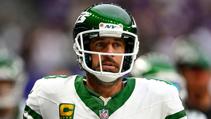 Aaron Rodgers, quarterback of the New York Jets