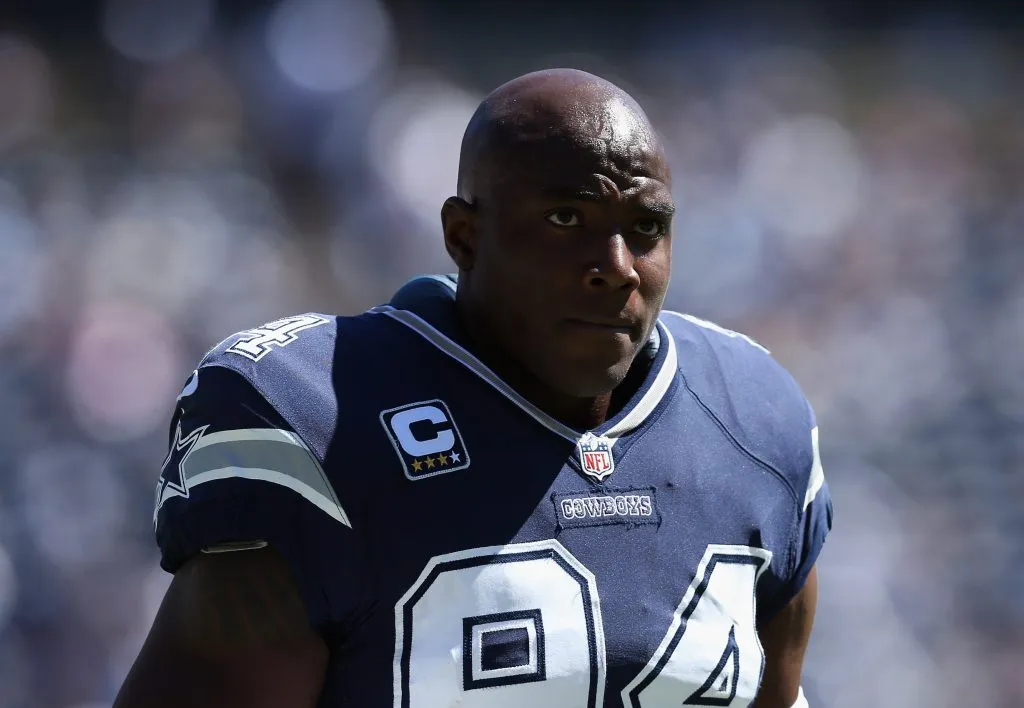 SAN DIEGO, CA – SEPTEMBER 29:  Defensive end DeMarcus Ware #94 of the Dallas Cowboys looks on prior to the start of the game against the San Diego Chargers at Qualcomm Stadium on September 29, 2013 in San Diego, California.  (Photo by Jeff Gross/Getty Images)
