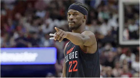 Miami Heat forward Jimmy Butler.