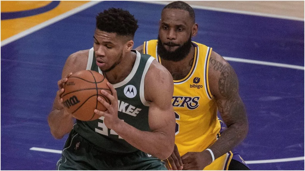 LeBron James and Giannis Antetokounmpo – IMAGO / ZUMA Press Wire