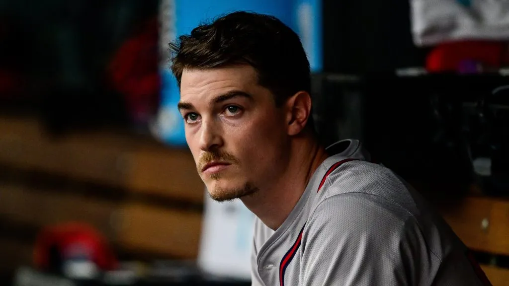 Max Fried watching seriously