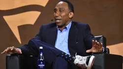 : Stephen A. Smith speaks onstage during the Fanatics Fest NYC 2024 at Jacob Javits Center on August 18, 2024 in New York City. (Photo by Roy Rochlin/Getty Images for Fanatics)