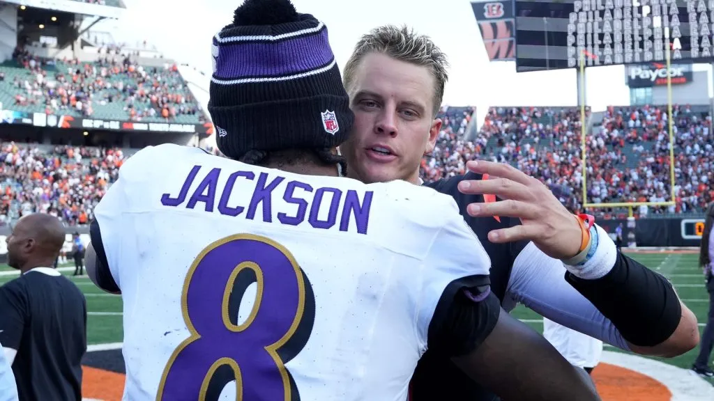 Joe Burrow Lamar Jackson