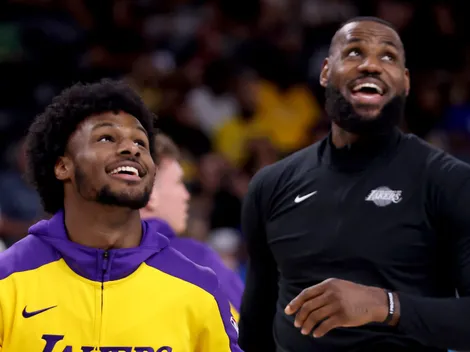 NBA News: LeBron James' emotional reaction to first game with Bronny on Lakers