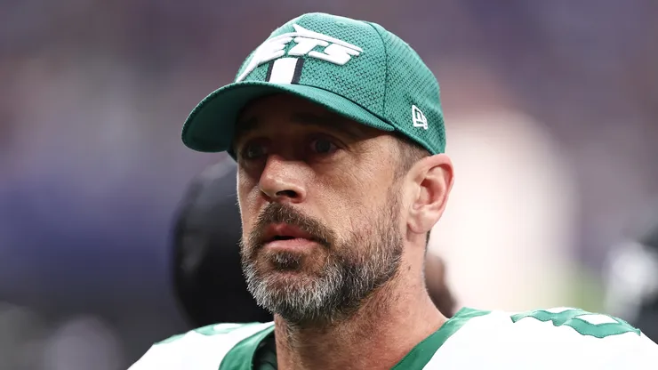 Aaron Rodgers quarterback of the New York Jets