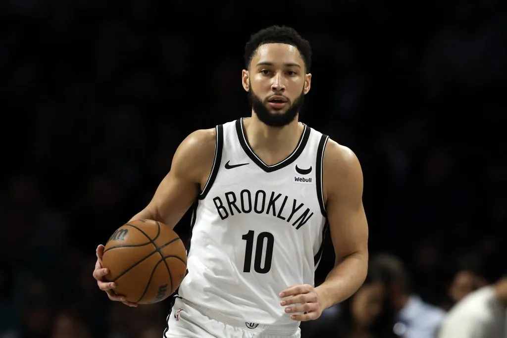 NEW YORK, NEW YORK – FEBRUARY 13: Ben Simmons #10 of the Brooklyn Nets