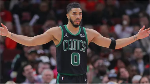 Jayson Tatum of the Boston Celtics