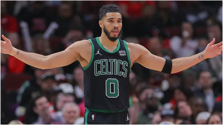 Jayson Tatum of the Boston Celtics