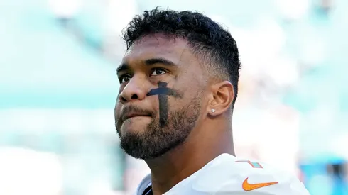 Tua Tagovailoa quarterback of the Miami Dolphins