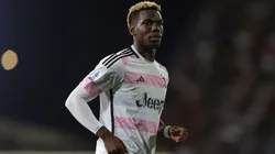Paul Labile Pogba of Juventus in action during the Serie A TIM match between Empoli FC and Juventus at Stadio Carlo Castellani on September 3, 2023 in Empoli, Italy. (Photo by Gabriele Maltinti/Getty Images)