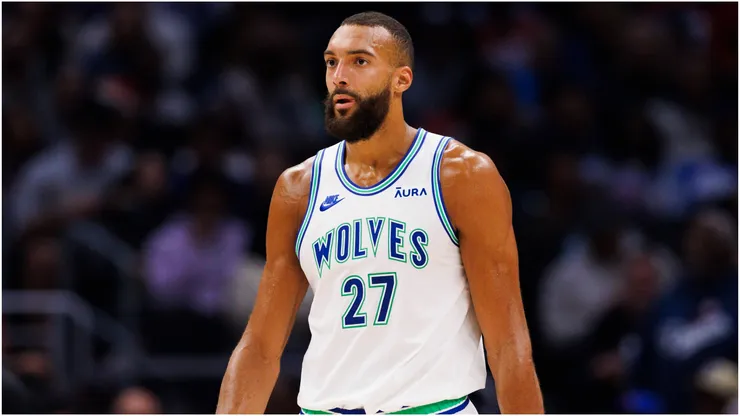 Rudy Gobert posted 29 points and 24 rebounds in Game 5 against the Lakers.