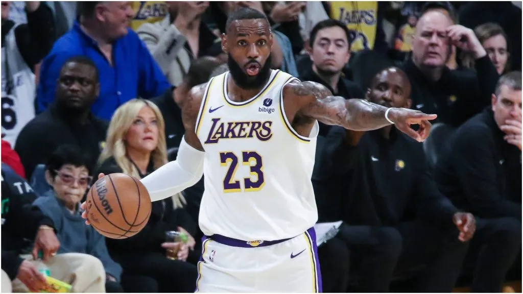 Los Angeles Lakers forward LeBron James