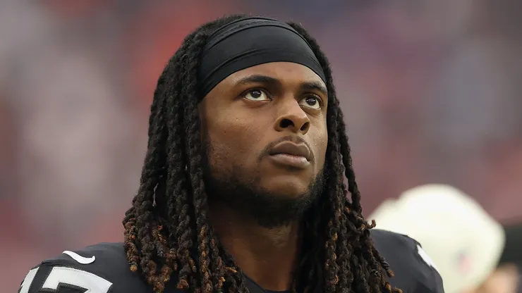 Davante Adams wide receiver of the Las Vegas Raiders