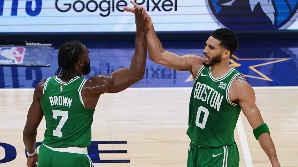 Brown and Tatum friends