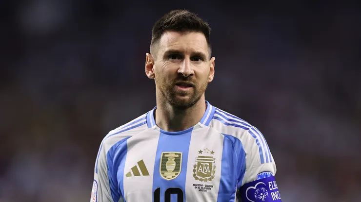 Lionel Messi of Argentina