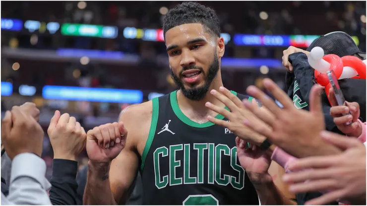 Jayson Tatum of the Boston Celtics